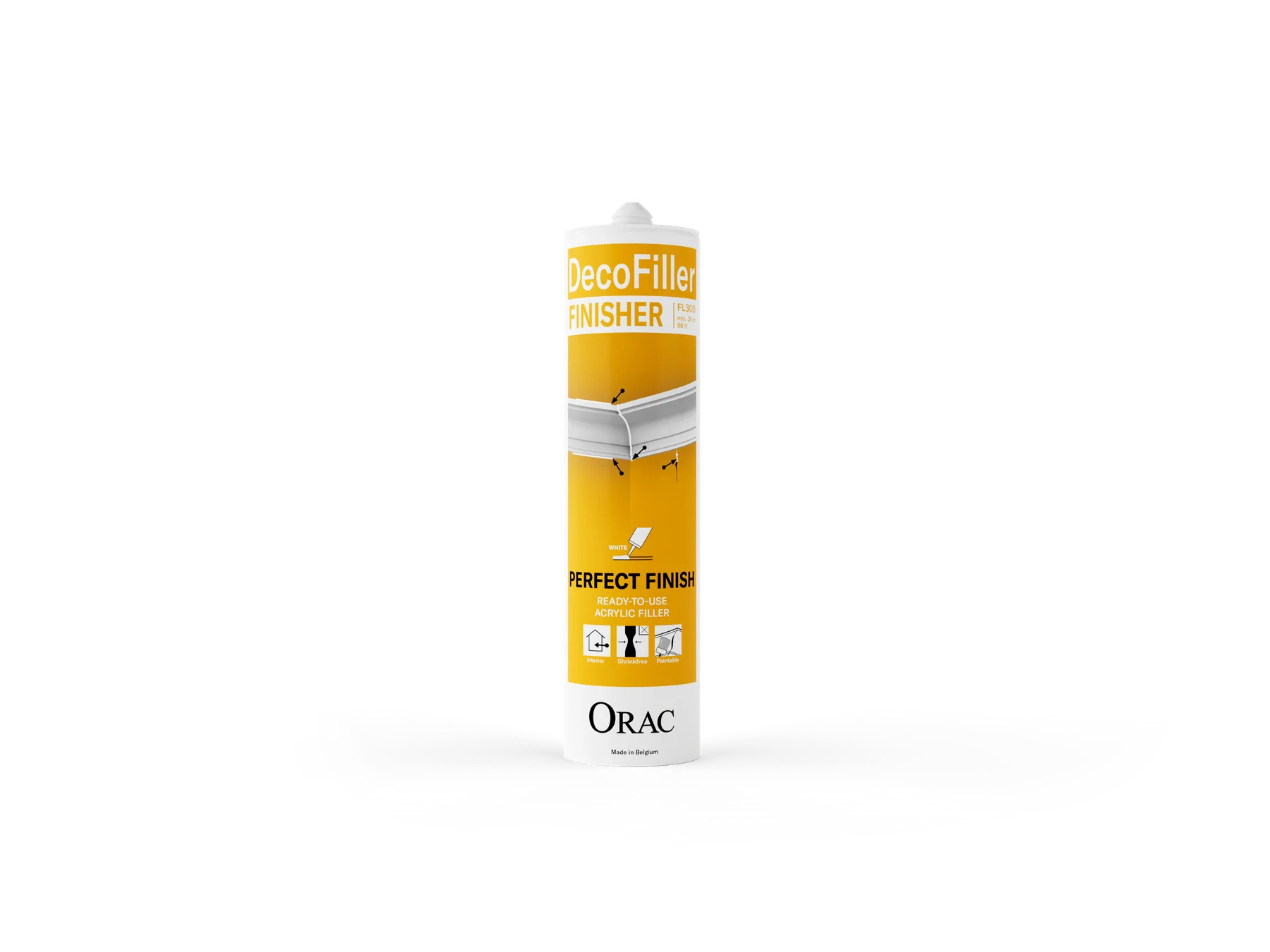 Финишен кит ORAC DecoFiller FL300 – 310 мл за фуги и декоративни профили