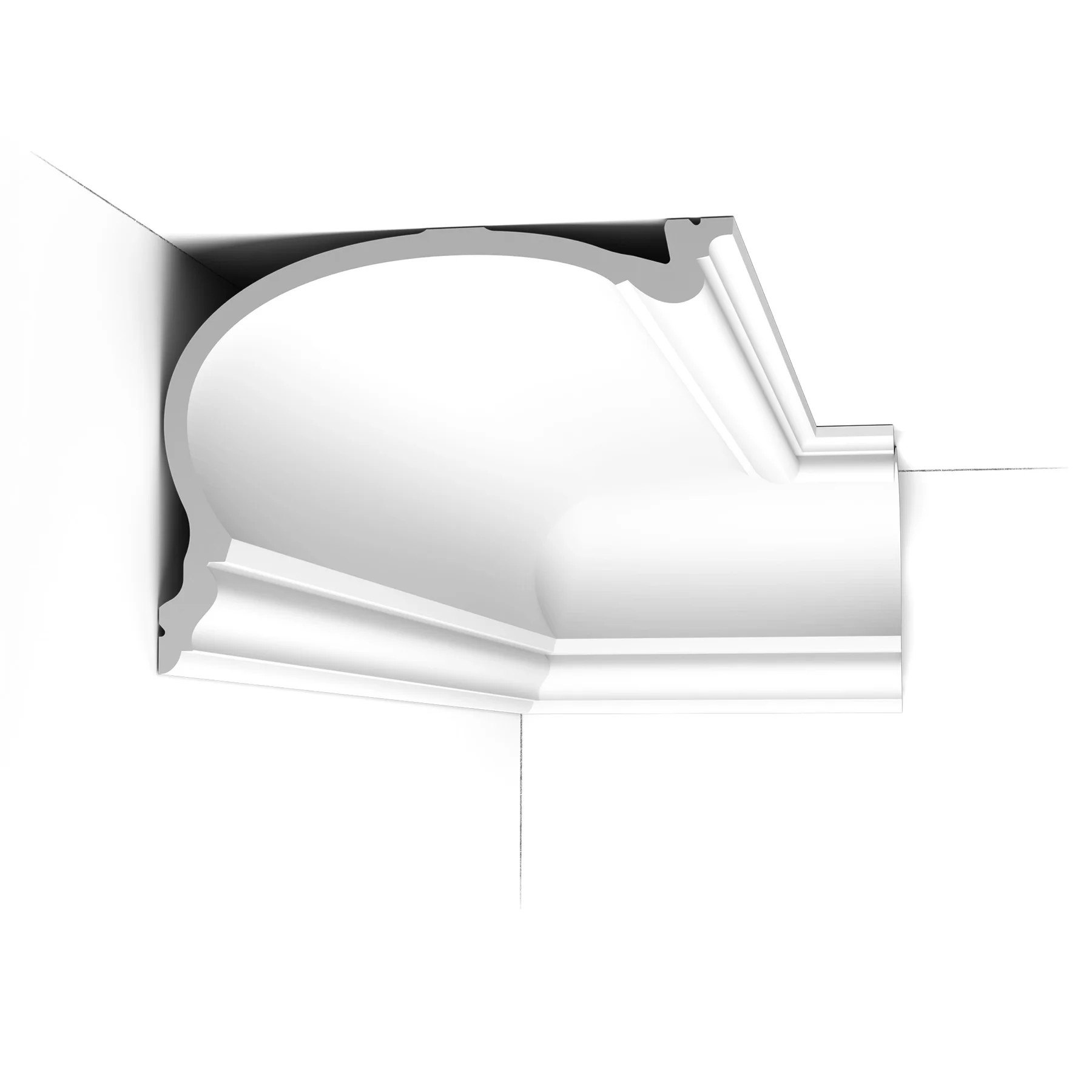 Корниз ORAC C343 HERITAGE от Purotouch с размери 200 × 19 × 25 см