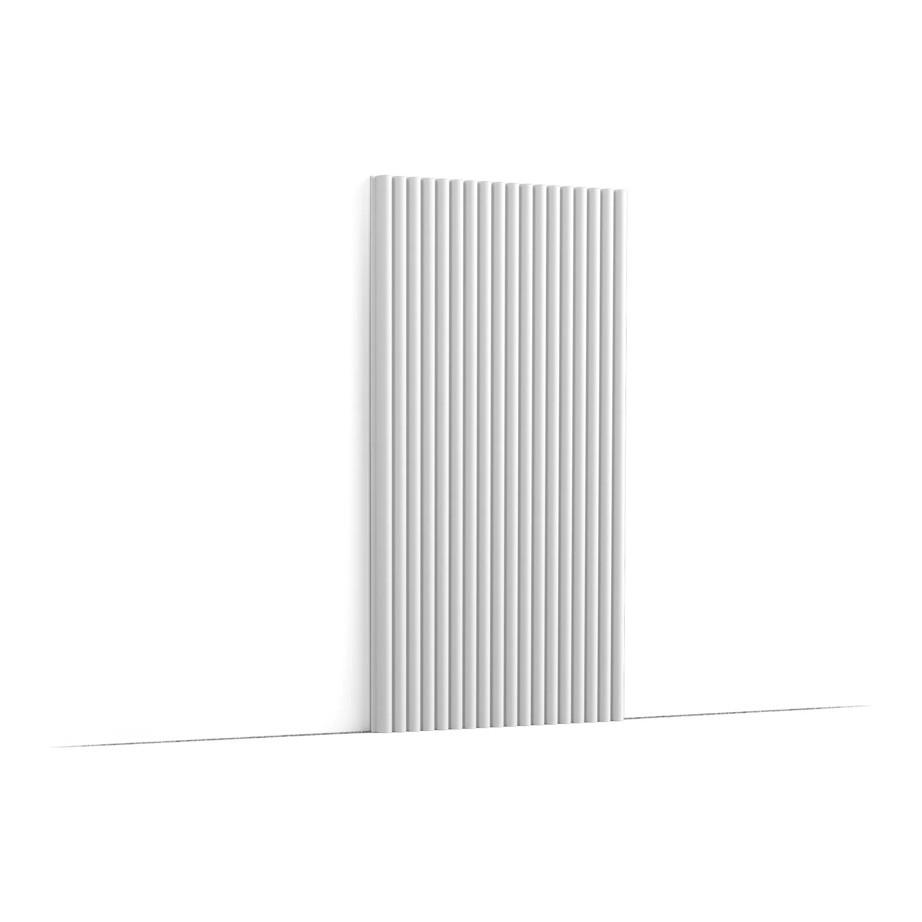 ORAC WX210 REED – 260 см – 3D декоративен стенен панел с плавен оребрен релеф