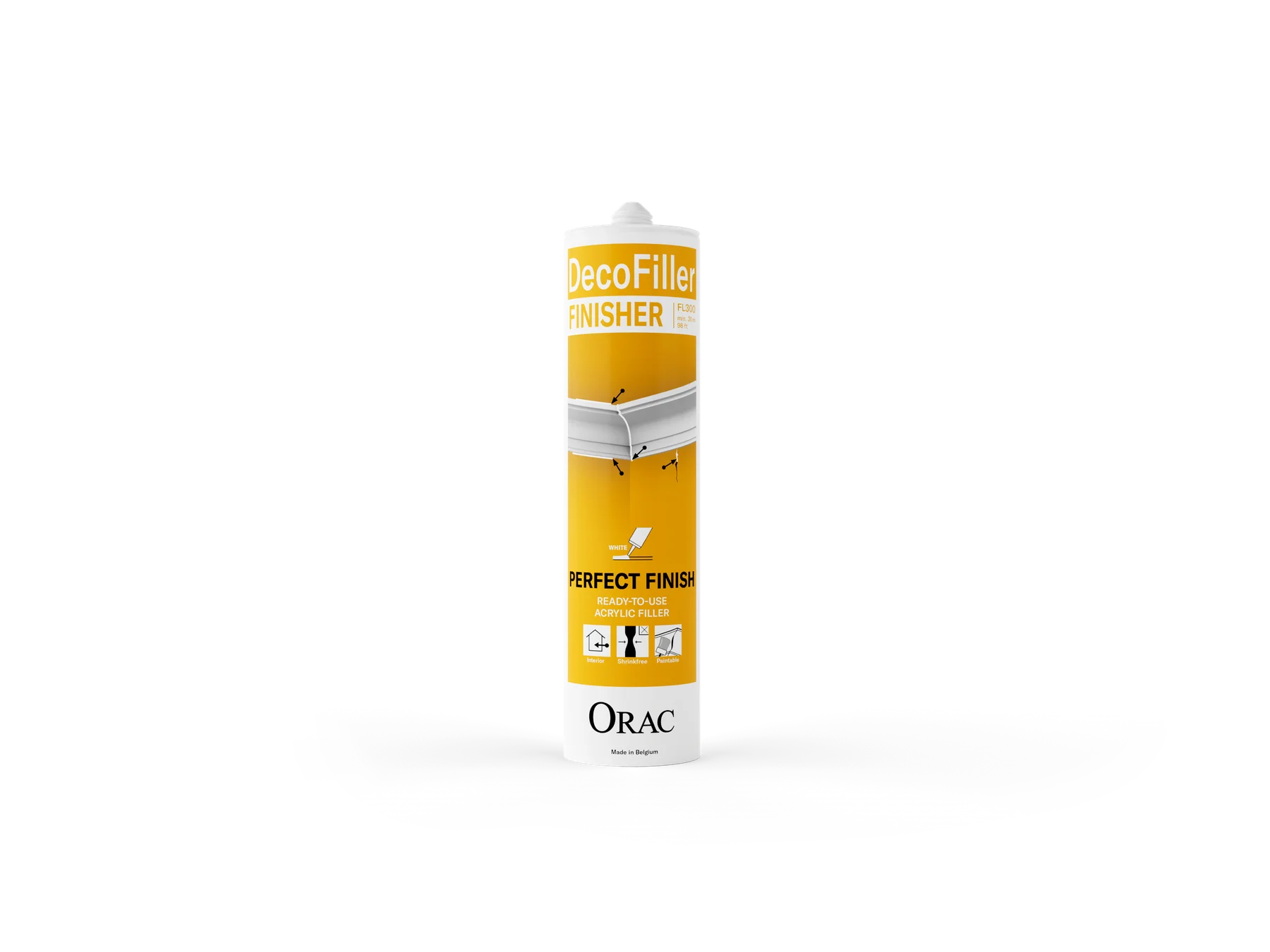 Финишен кит ORAC DecoFiller FL300 – 310 мл за фуги и декоративни профили